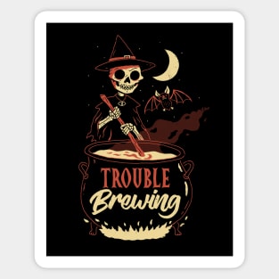 Trouble Brewing Sticker